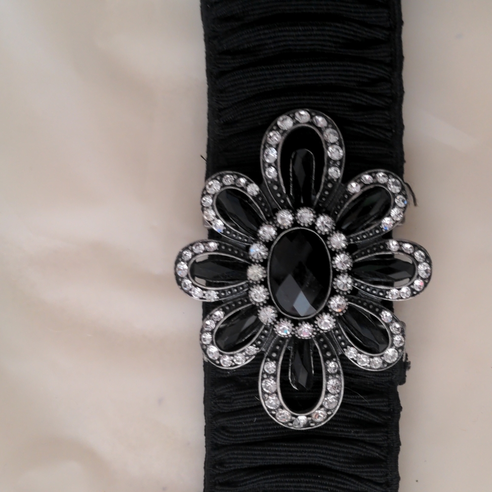 Jeweled black belt